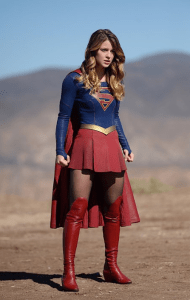 Supergirl Red Faced